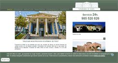 Desktop Screenshot of funerariadeaviles.com
